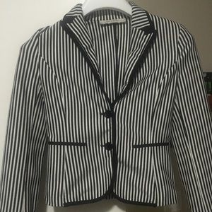 Zara Pinstripe Blazer